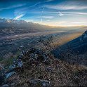 Belledonne Range seen from the Chartesuse Range across the Grenoble valley  photo BRINO LAVIT